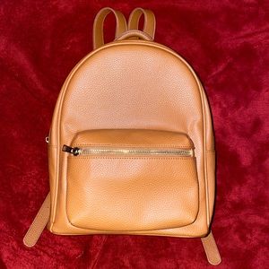 SIMPLE NEUTRAL MINI BACKPACK🤍